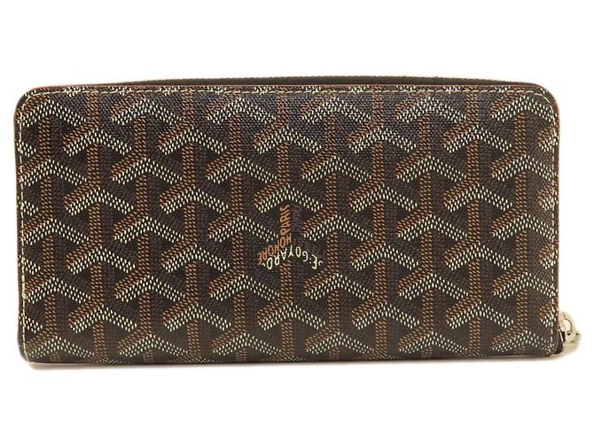 Goyard Zip GM Langbörse mit Fischgrätenmuster - Ansicht 2