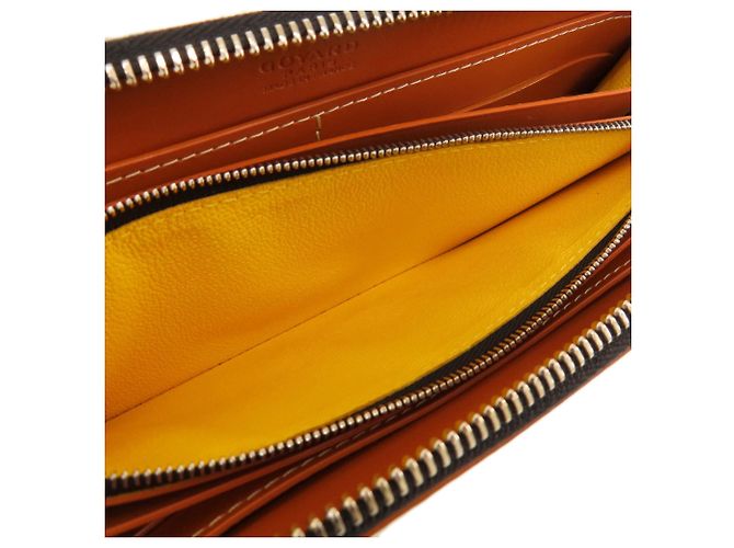 Goyard Zip GM Langbörse mit Fischgrätenmuster - Ansicht 5