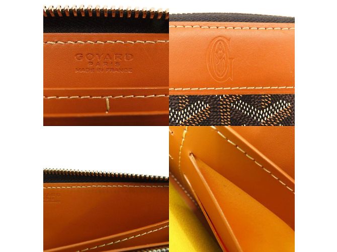 Goyard Zip GM Langbörse mit Fischgrätenmuster - Ansicht 6