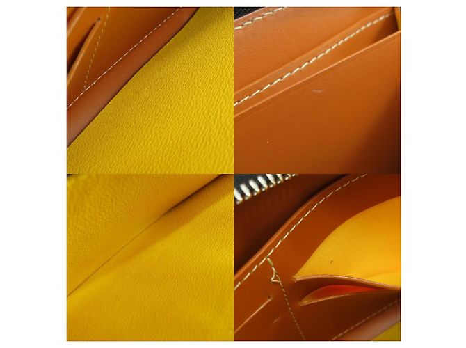 Goyard Zip GM Langbörse mit Fischgrätenmuster - Ansicht 7