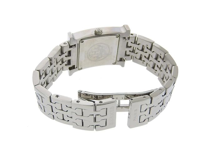 Hermès Reloj H Hermes con bisel de diamantes - vista 5