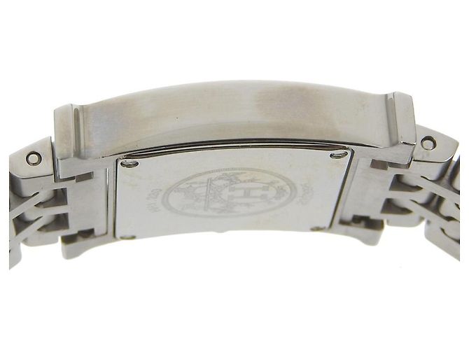 Hermès Reloj H Hermes con bisel de diamantes - vista 7