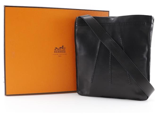 Hermès Borsa a Spalla Hermes Toudu Nero - vista 8