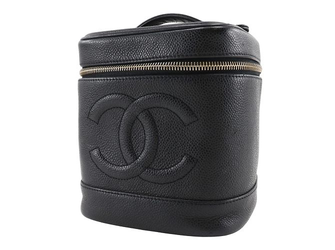Borsa Vanity in pelle caviar di Chanel - vista 2