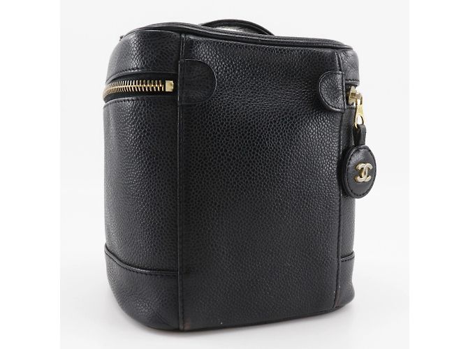 Borsa Vanity in pelle caviar di Chanel - vista 3