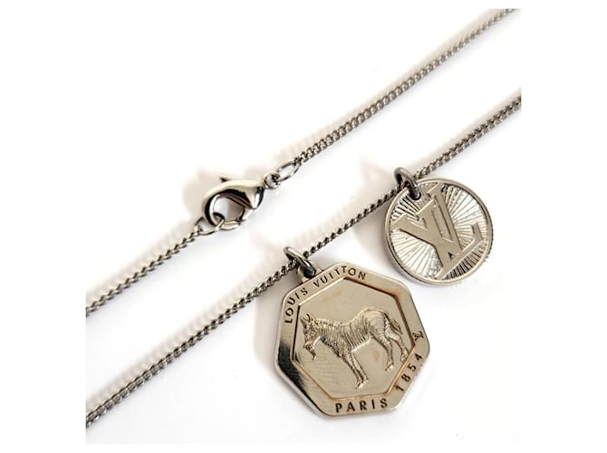 Collana Savane Louis Vuitton Argento - vista 4