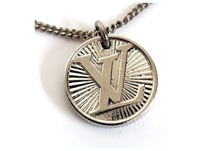 Collana Savane Louis Vuitton Argento - vista 5