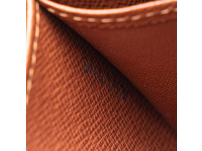 Portafoglio Zippy Monogram Louis Vuitton Marrone - vista 8