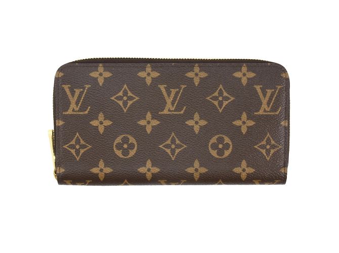 Cartera Zippy Monogram Louis Vuitton Castaño Monograma - vista 2