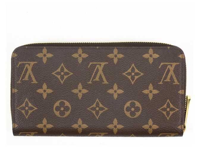 Cartera Zippy Monogram Louis Vuitton Castaño Monograma - vista 3