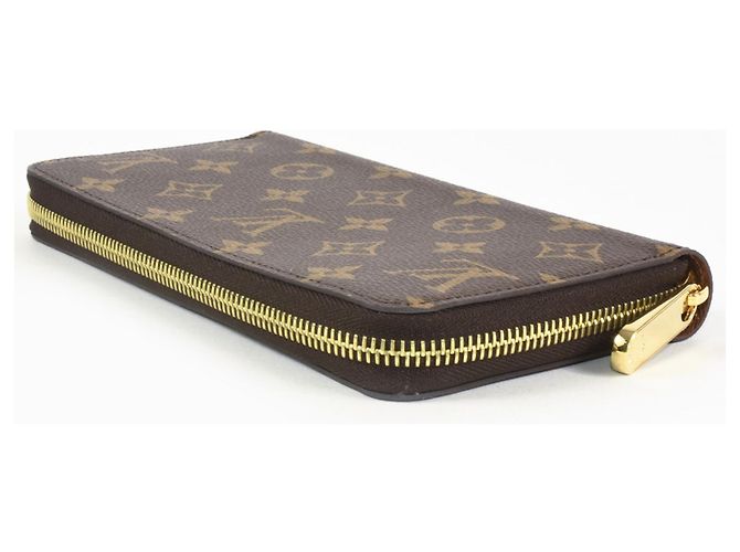 Cartera Zippy Monogram Louis Vuitton Castaño Monograma - vista 4