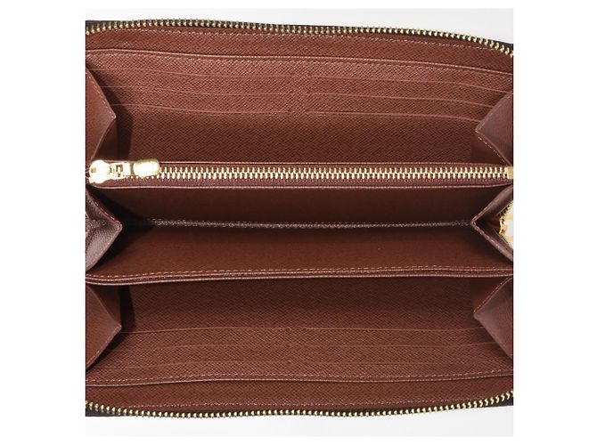 Cartera Zippy Monogram Louis Vuitton Castaño Monograma - vista 5
