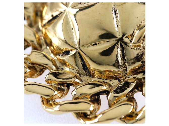 Orecchini a clip placcati in oro Chanel Coco Mark D'oro - vista 7