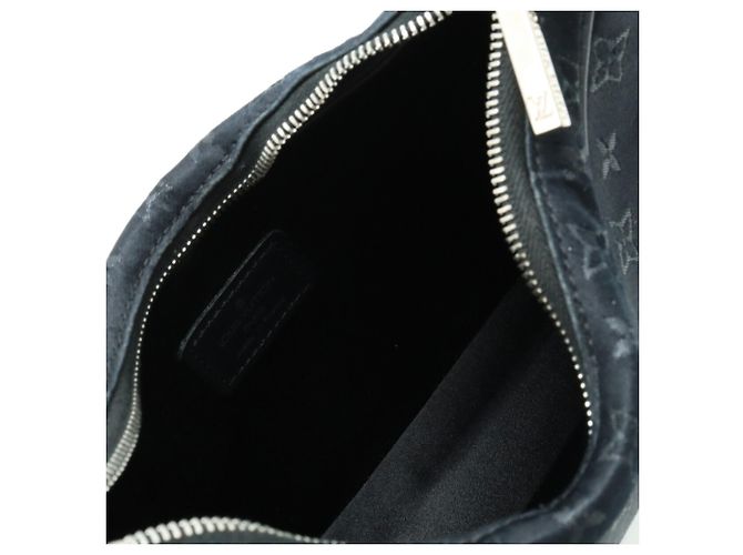 Pochette Little Boulogne in satin Monogram Louis Vuitton Nero Monogramma - vista 6