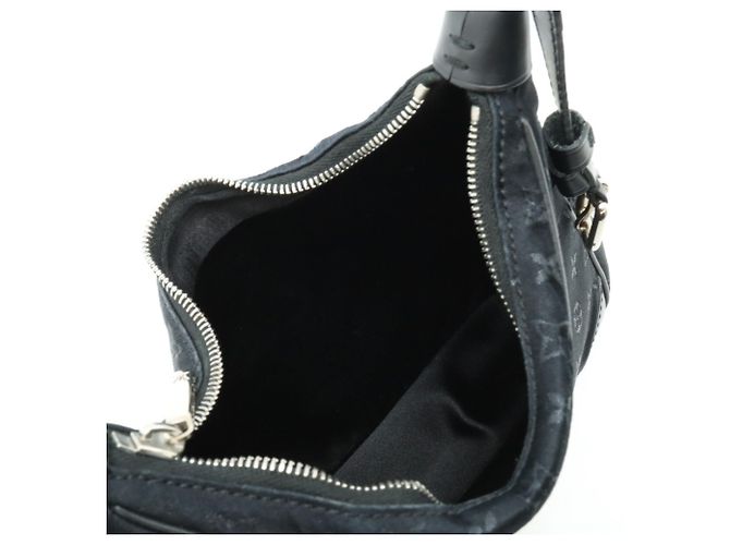 Pochette Little Boulogne in satin Monogram Louis Vuitton Nero Monogramma - vista 7