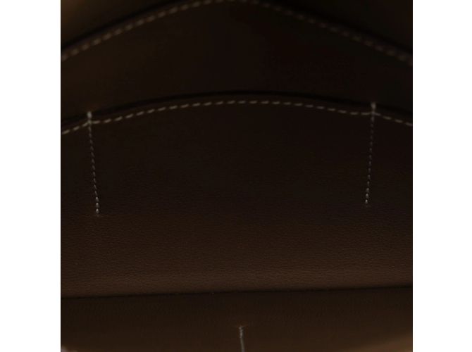 Hermès Cartera Larga GM Dogon Hermes Plata Gris pardo - vista 10