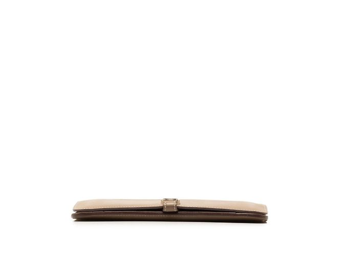 Hermès Cartera Larga GM Dogon Hermes Plata Gris pardo - vista 4