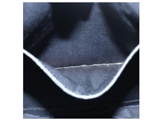 Borsa a spalla Burberry Nova Check Blue Label in nylon nero Auth 80167 - vista 19