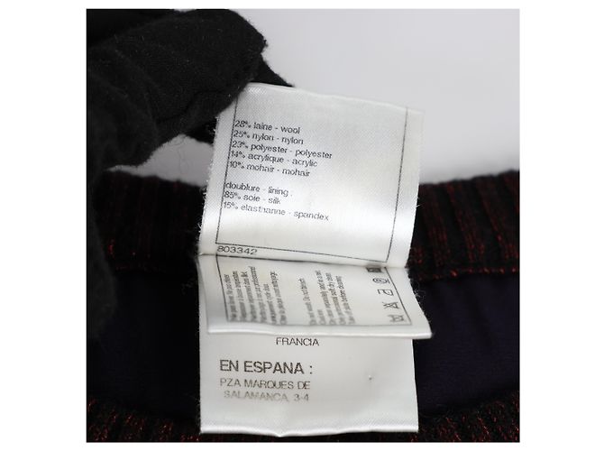 Timeless CHANEL 12A Herbst 2012 Mohair-Mix Strickkleid Größe EU 40 Pink - Ansicht 8