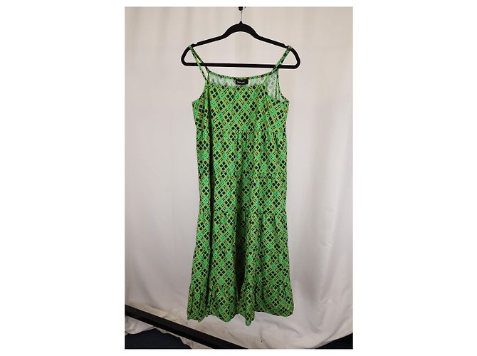 Vestido maxi impreso Mowin en algodón verde de Rachel Comey - vista 4
