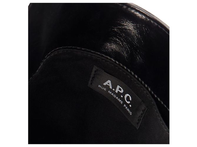 Apc Ninon Small Shopper Bag - A.P.C. - Synthetisch - Schwarz - Ansicht 4