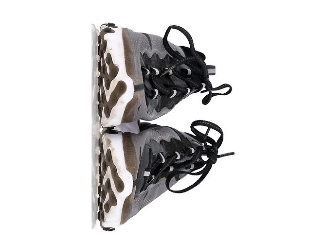 Sneakers Nike React Element 87 in sintetico nero antracite - vista 11