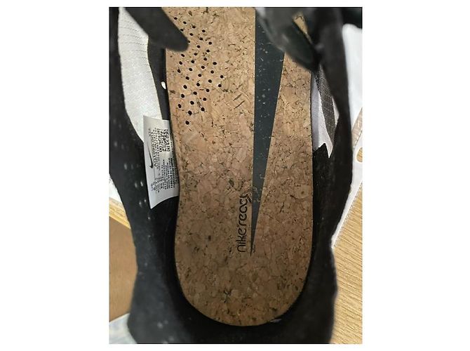 Sneakers Nike React Element 87 in sintetico nero antracite - vista 15