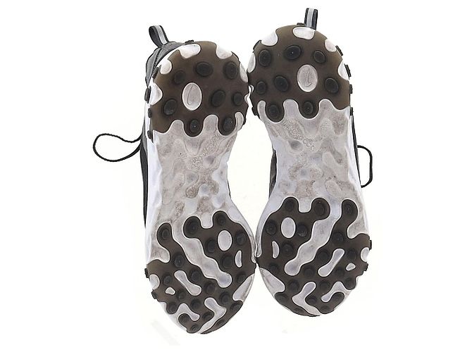 Sneakers Nike React Element 87 in sintetico nero antracite - vista 6