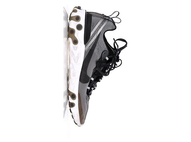 Sneakers Nike React Element 87 in sintetico nero antracite - vista 9