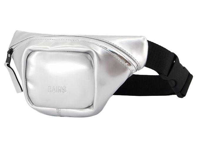 Bum Micro W3 Borsa a Cintura - RAINS - Sintetico - Specchio Argento Metallico - vista 2
