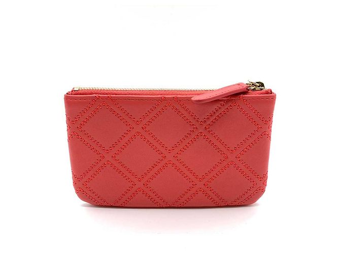 Pochette Mini in Pelle di Agnello Rosa Chanel - vista 2