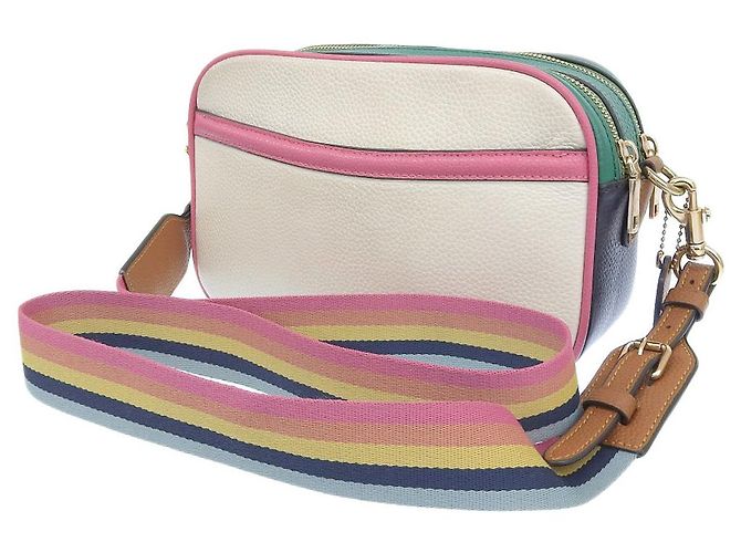 Borsa a spalla in pelle Coach F72704 Multicolore - vista 2