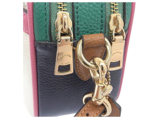 Borsa a spalla in pelle Coach F72704 Multicolore - vista 6