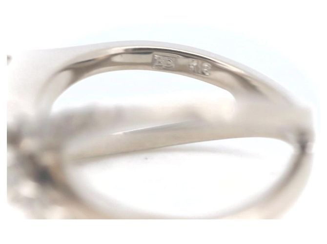 Autre Marque Kashikey Naked Au750 Diamantring Braun - Ansicht 4