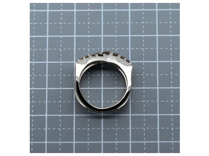 Autre Marque Kashikey Naked Au750 Diamantring Braun - Ansicht 6