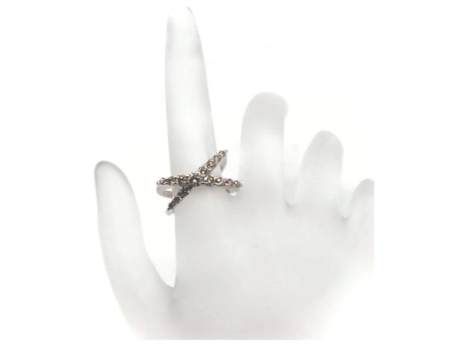Autre Marque Kashikey Naked Au750 Diamantring Braun - Ansicht 7