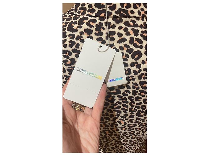 Vestido Zadig & Voltaire com Estampa de Onça em Viscose Estampa de leopardo - vista 3