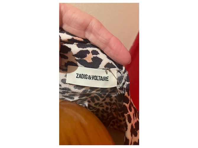 Vestido Zadig & Voltaire com Estampa de Onça em Viscose Estampa de leopardo - vista 6
