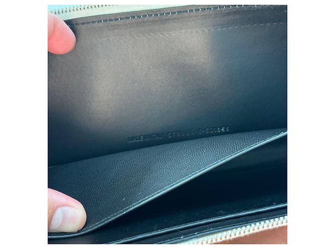 Clutch Maxi Long Balenciaga Bianca in Pelle Bianco - vista 9