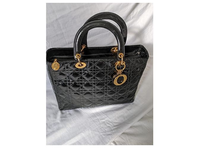 Christian Dior Lady Dior Grande Nero - vista 3