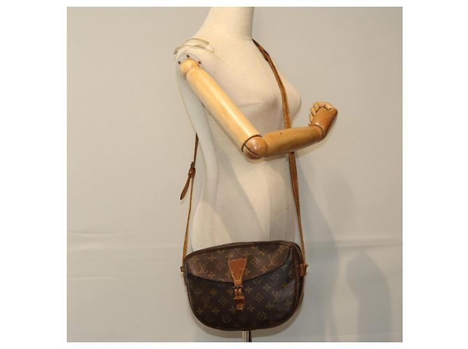 LOUIS VUITTON Monogram Jeune Fille MM Borsa a Spalla M51226 LV Auth 80154 Monogramma - vista 22