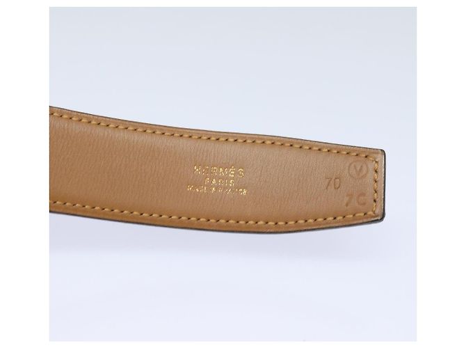 Hermès HERMES Kelly Gürtel Leder 33,9"" schwarz Auth 81121 - Ansicht 11