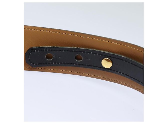 Hermès HERMES Kelly Gürtel Leder 33,9"" schwarz Auth 81121 - Ansicht 7