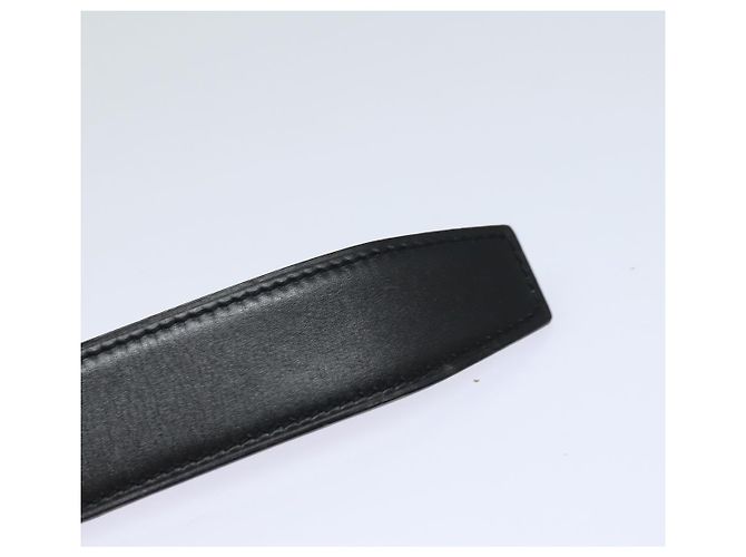 Hermès HERMES Kelly Gürtel Leder 33,9"" schwarz Auth 81121 - Ansicht 8