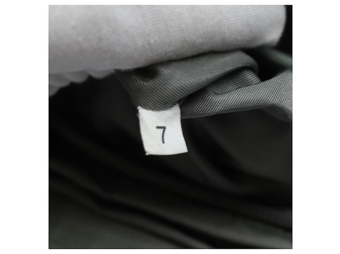 PRADA Borsa a mano in nylon grigio Auth 81833 Marrone - vista 12