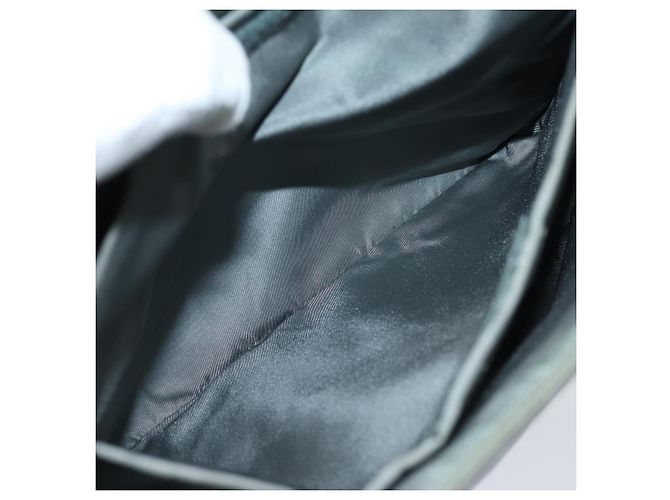 PRADA Borsa a mano in nylon grigio Auth 81833 Marrone - vista 22