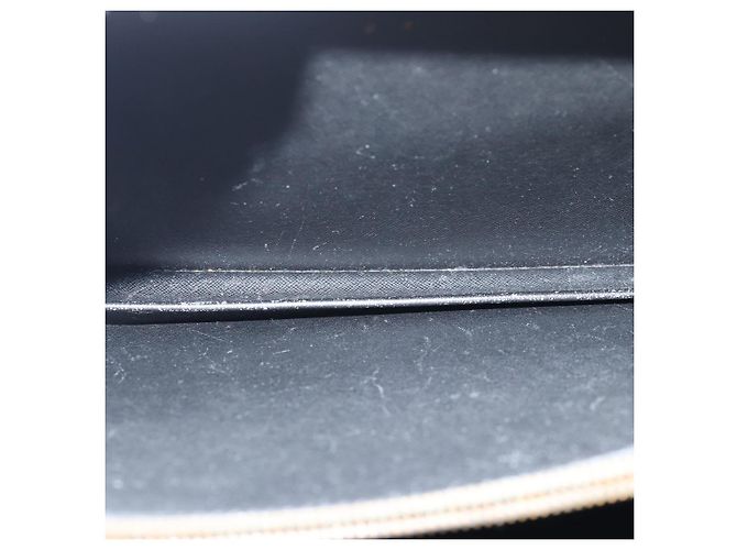 LOUIS VUITTON Epi Serviette Fermoir Borsa Business Nera M54352 LV Auth 80273 Nero - vista 11