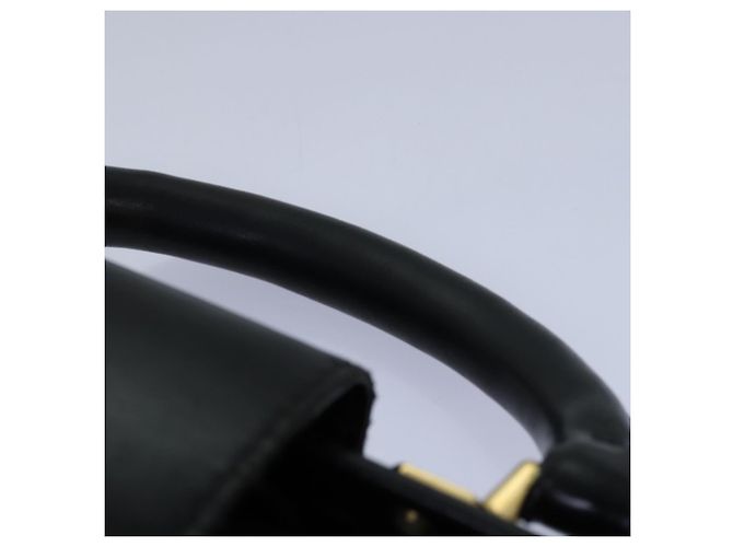 LOUIS VUITTON Epi Serviette Fermoir Borsa Business Nera M54352 LV Auth 80273 Nero - vista 14