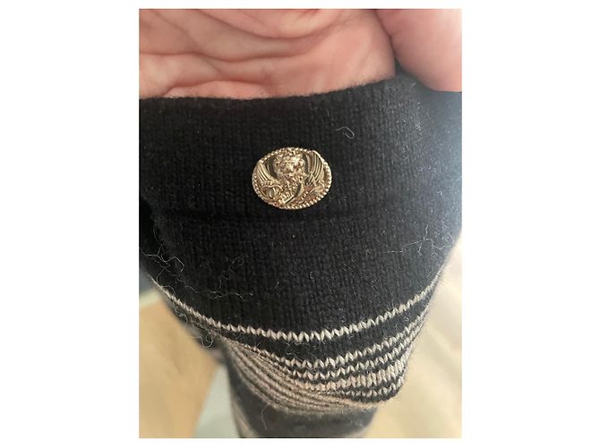 Chanel Kaschmirmantel Paris-Venice schwarz - Ansicht 4