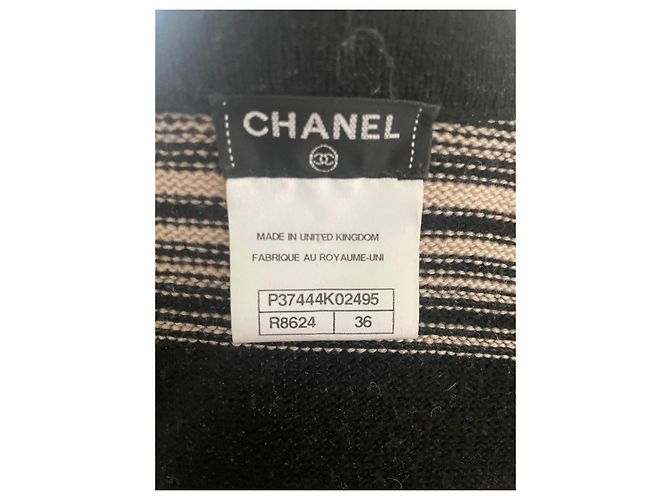 Chanel Kaschmirmantel Paris-Venice schwarz - Ansicht 6